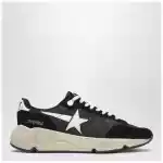 Golden Goose Running Sole Sneakers black/white