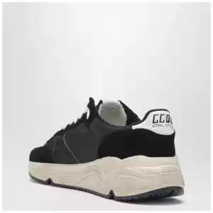 Golden Goose Running Sole Sneakers black/white