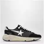 Golden Goose Running Sole Sneakers black/white