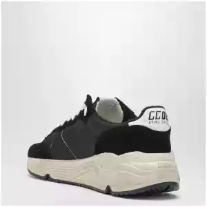 Golden Goose Running Sole Sneakers black/white