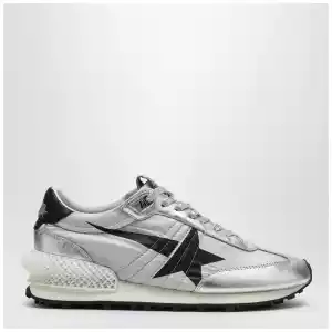 Golden Goose Sneakers Marathon in nylon ripstop silver