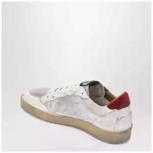 Golden Goose Ball Star silver/red Sneakers