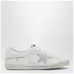 Golden Goose Super-Star white/platinum Sneakers