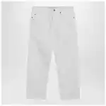 Golden Goose White cotton trousers