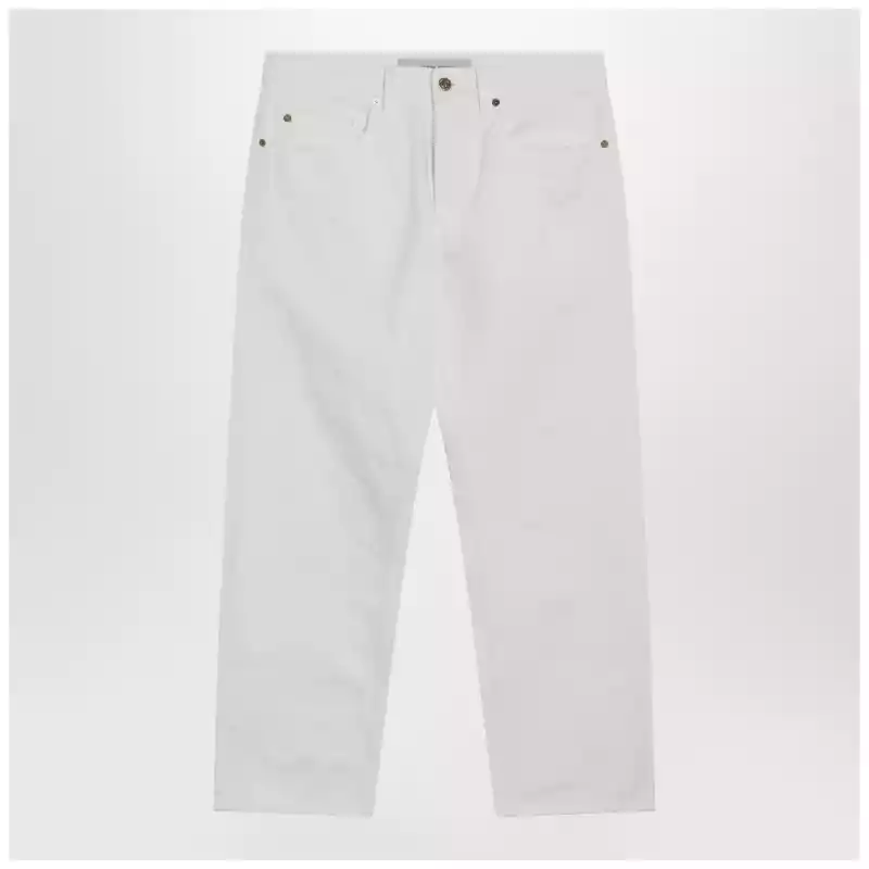 Golden Goose White cotton trousers