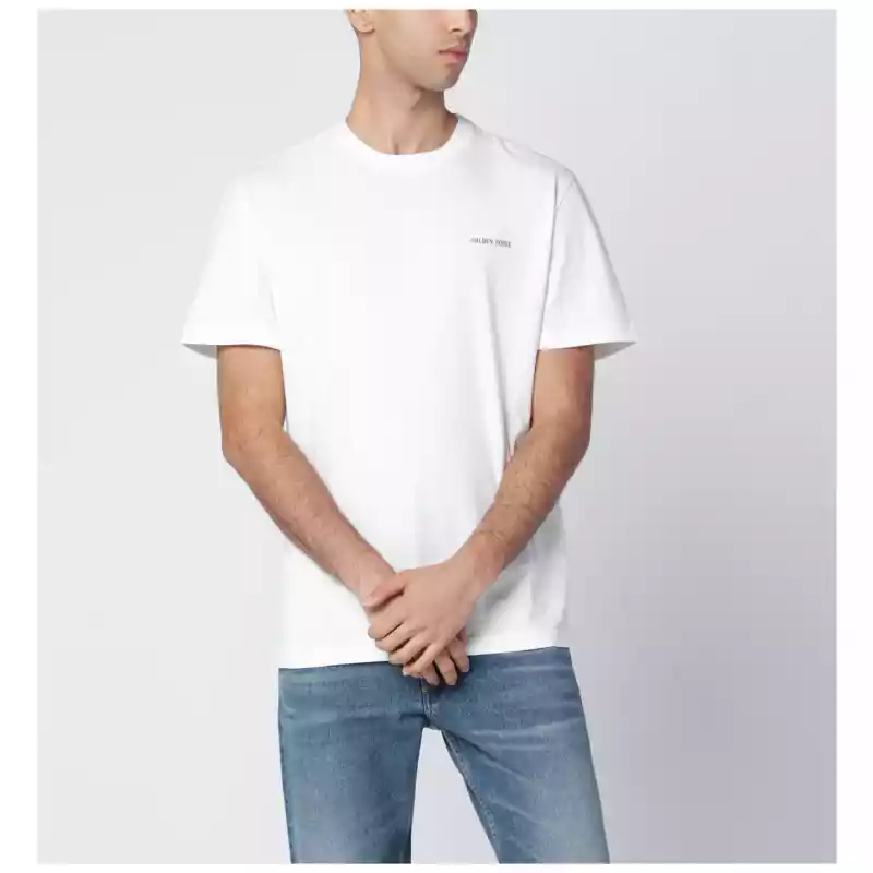 Golden Goose White cotton T-shirt