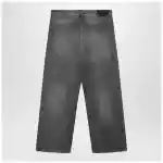 Golden Goose Wide grey washed jeans