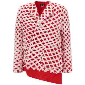 Comme Des Garcons Tulle Weave Blazer