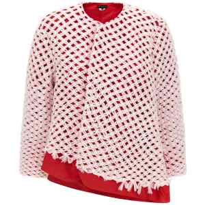 Comme Des Garcons Tulle Weave Blazer