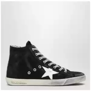 Golden Goose Francy Sneakers in midnight blue and white