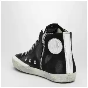 Golden Goose Francy Sneakers in midnight blue and white