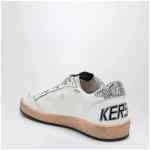 Golden Goose Ball Star white/silver trainer