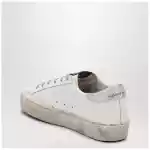 Golden Goose White/silver Hi-Star Sneakers