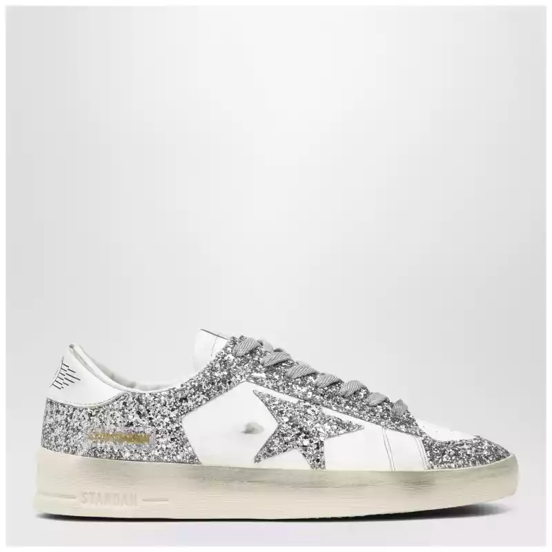 Golden Goose Stardan white/glitter silver Sneakers