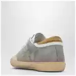 Golden Goose Super-Star Sneakers in taupe/fuchsia/ochre