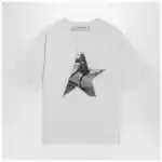 Golden Goose White T-shirt with logo print