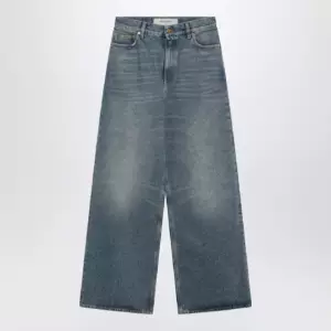 Golden Goose Blue washed wide-leg jeans