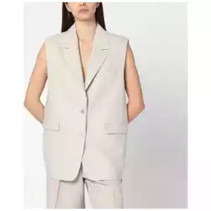 Golden Goose Single-breasted vest in wool blend