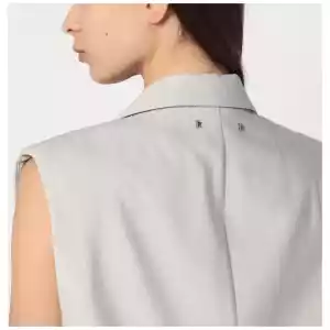 Golden Goose Single-breasted vest in wool blend