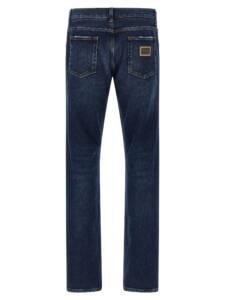 Dolce & Gabbana Logo Plaque Jeans