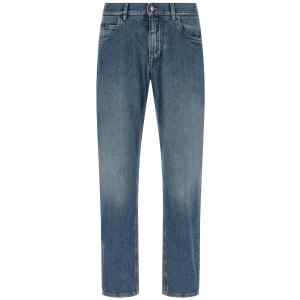 Dolce & Gabbana Heraldic Embroidery Jeans