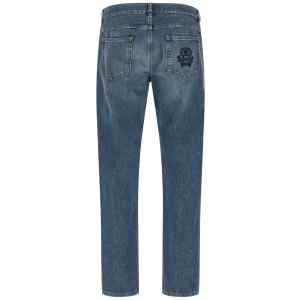 Dolce & Gabbana Heraldic Embroidery Jeans