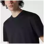 ZEGNA Navy blue T-shirt with embroidered logo