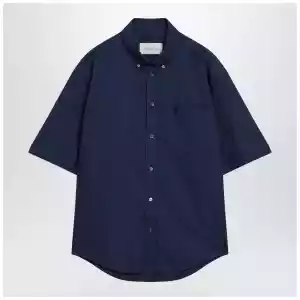 Ami Paris Ink blue boxy Ami De Coeur shirt