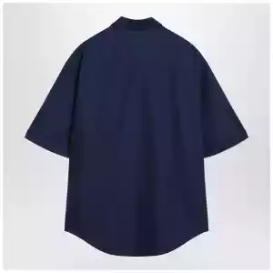 Ami Paris Ink blue boxy Ami De Coeur shirt