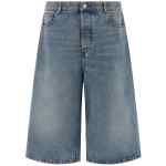 Ami Paris Denim Bermuda Shorts
