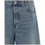 Ami Paris Denim Bermuda Shorts