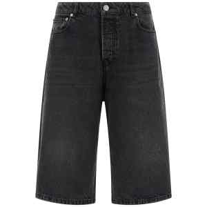 Ami Paris Denim Bermuda Shorts