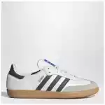 adidas Originals Low Samba OG white/green trainer