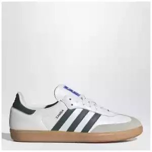adidas Originals Low Samba OG white/green trainer