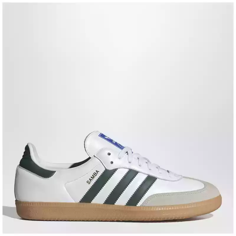 adidas Originals Low Samba OG white/green trainer
