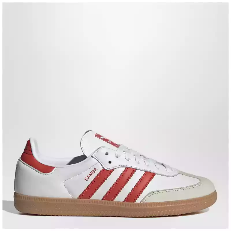 adidas Originals Low Samba OG white/red trainer