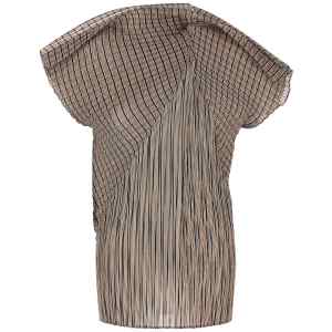 Issey Miyake Generic Stripes (machine Pleats) Top