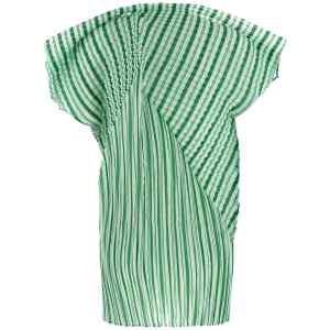 Issey Miyake Generic Stripes (machine Pleats) Top