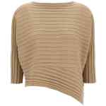 Issey Miyake Cotton Cashmere Knit Top