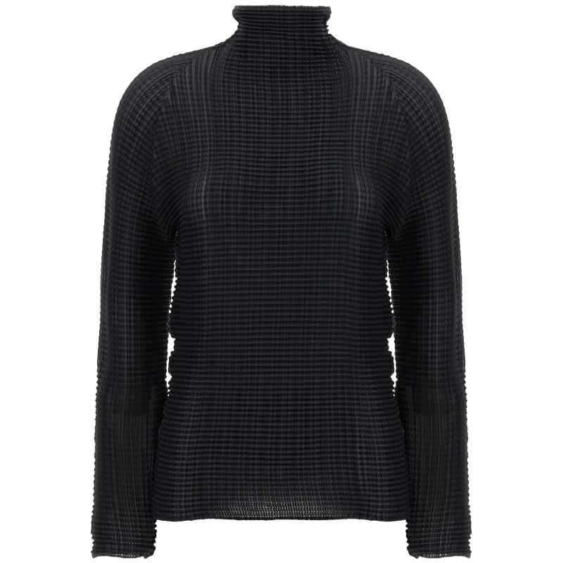 Issey Miyake Wooly Pleats Blouse