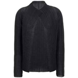 Issey Miyake Wooly Pleats Cardigan