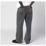 Represent Faded black cotton jogger pants
