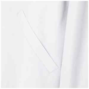 Jil Sander Light grey cotton taffeta jacket with logo