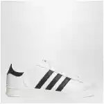 adidas Originals Jabbar Lo sneakers in white and black