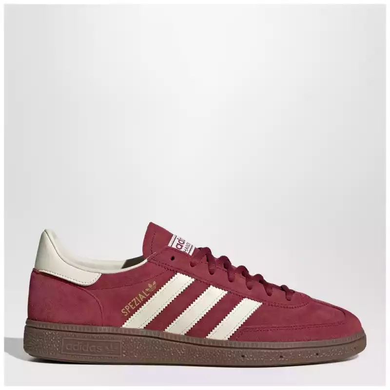 adidas Originals Handball Spezial Sneakers in burgundy suede