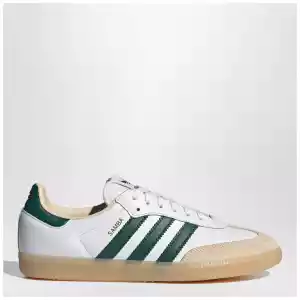 adidas Originals Samba OG white/green/beige Sneakers