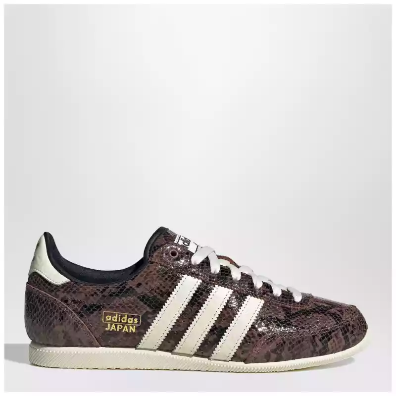 adidas Originals Brown sneakers Japan with snake print