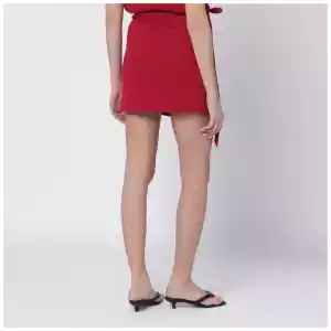 ISABEL MARANT Berenice cherry-coloured jersey miniskirt