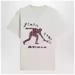 adidas x Brain Dead Ivory cotton T-shirt with logo