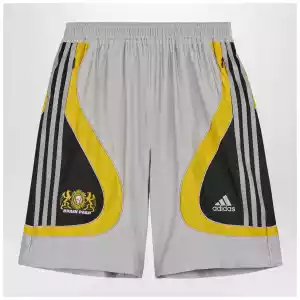 adidas x Brain Dead Shorts Silver Metallic